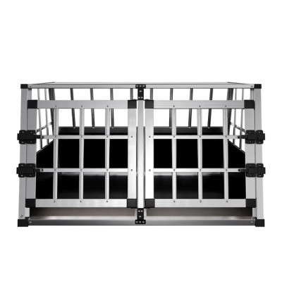 Hliníkový přepravní box pro psy 26966, LX, 89 x 70 x 51 cm - B Hliníkový přepravní box pro psy 26966, LX, 89 x 70 x 51 cm - B
