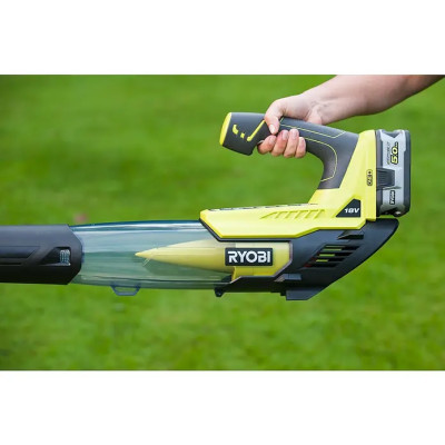 Aku foukač listí RYOBI RBL18JB40F, 18 V, 1 baterie, 4 Ah, rychlost foukání: 160 km/h - A Aku foukač listí RYOBI RBL18JB40F, 18 V, 1 baterie, 4 Ah, rychlost foukání: 160 km/h - A