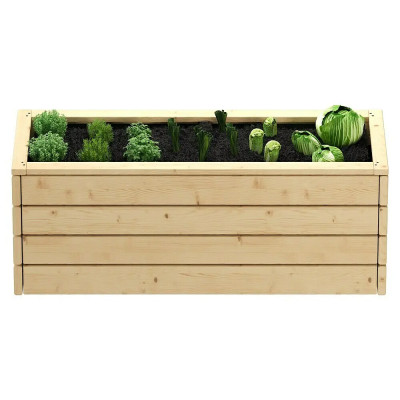 Vyvýšený truhlík, 115 x 40 x 43 cm, dřevo - B Vyvýšený truhlík, 115 x 40 x 43 cm, dřevo - B