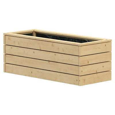 Vyvýšený truhlík, 115 x 40 x 43 cm, dřevo - B Vyvýšený truhlík, 115 x 40 x 43 cm, dřevo - B