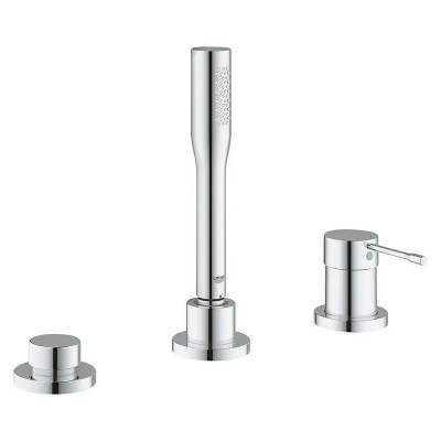Vanová baterie na okraj vany GROHE Essence, 3-otvorová, chromová, lesklá - B Vanová baterie na okraj vany GROHE Essence, 3-otvorová, chromová, lesklá - B