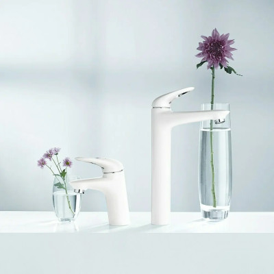 Umyvadlová baterie GROHE Eurostyle, velikosti S, bílá/chrom, lesklá - A Umyvadlová baterie GROHE Eurostyle, velikosti S, bílá/chrom, lesklá - A