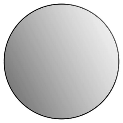 Nástěnné zrcadlo DSK Picasso, průměr: 80 cm, černá - A Nástěnné zrcadlo DSK Picasso, průměr: 80 cm, černá - A