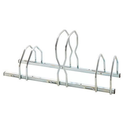 Stojan na kola MOTTEZ B129V3XL, 98 cm x 39 mm x 45 mm, 3 jízdní kola, žárově zinkováno - A Stojan na kola MOTTEZ B129V3XL, 98 cm x 39 mm x 45 mm, 3 jízdní kola, žárově zinkováno - A