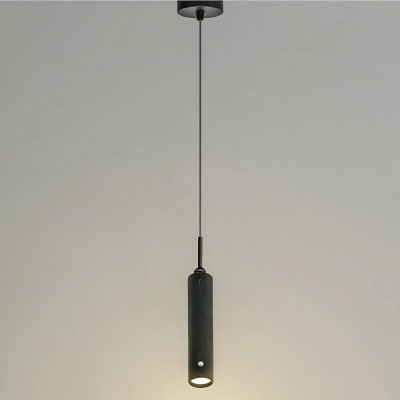 LED závěsné světlo na baterie, výsuvné 37 - 163 cm, černé - A LED závěsné světlo na baterie, výsuvné 37 - 163 cm, černé - A