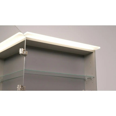 Zrcadlová skříňka Look LED, 60,6 x 64,8 cm - B