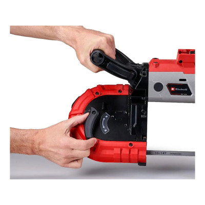Aku pásová pila EINHELL Power X-Change 18V TE-MB 18/127 Li-Solo, BEZ BATERIE - A Aku pásová pila EINHELL Power X-Change 18V TE-MB 18/127 Li-Solo, BEZ BATERIE - A