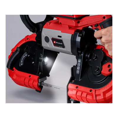 Aku pásová pila EINHELL Power X-Change 18V TE-MB 18/127 Li-Solo, BEZ BATERIE - A Aku pásová pila EINHELL Power X-Change 18V TE-MB 18/127 Li-Solo, BEZ BATERIE - A