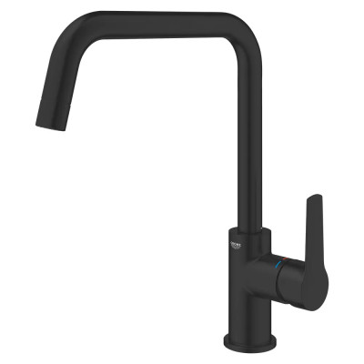 Kuchyňská baterie GROHE Start, výška baterie: 228 mm, černá - A Kuchyňská baterie GROHE Start, výška baterie: 228 mm, černá - A