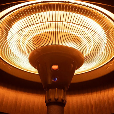 Halogenový ohřívač, výška: 205 cm, 2 100 W - B