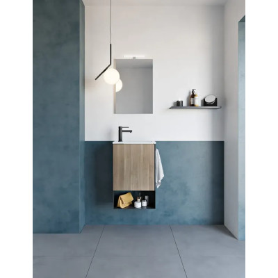 Koupelnový set Indus, 46 cm, dřevotříska, bříza - B Koupelnový set Indus, 46 cm, dřevotříska, bříza - B