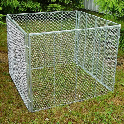 Kompostér, 800 l, 100 x 100 x 80 cm - A Kompostér, 800 l, 100 x 100 x 80 cm - A