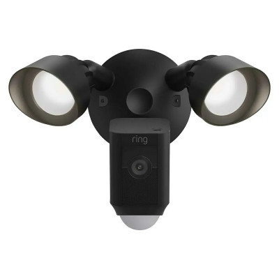 Kabelový reflektor RING Floodlight Cam Wired Plus, 1 920 x 1 080 pixelů (Full HD), černá - B