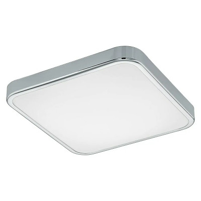 LED stropní svítidlo Manilva 1, 29 x 29 x 7 cm, bílá/chrom - B LED stropní svítidlo Manilva 1, 29 x 29 x 7 cm, bílá/chrom - B