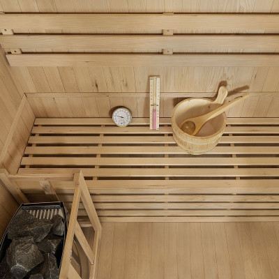 Sauna Tampere 32008, 4,5 kW, 150 x 110 x 190 cm - B Sauna Tampere 32008, 4,5 kW, 150 x 110 x 190 cm - B