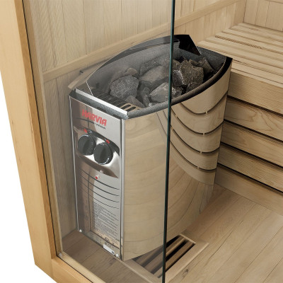 Sauna Tampere 32008, 4,5 kW, 150 x 110 x 190 cm - B Sauna Tampere 32008, 4,5 kW, 150 x 110 x 190 cm - B