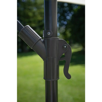 Konzolový slunečník Toscana, taupe, průměr: 300 cm - B Konzolový slunečník Toscana, taupe, průměr: 300 cm - B