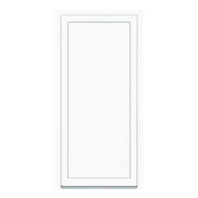 Vedlejší vchodové dveře Simple, 80 L, 3D, 880 x 1980 mm, plast, levé, bílé, plné - B Vedlejší vchodové dveře Simple, 80 L, 3D, 880 x 1980 mm, plast, levé, bílé, plné - B