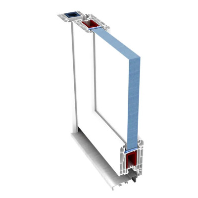 Vedlejší vchodové dveře Simple, 80 L, 3D, 880 x 1980 mm, plast, levé, bílé, plné - B Vedlejší vchodové dveře Simple, 80 L, 3D, 880 x 1980 mm, plast, levé, bílé, plné - B