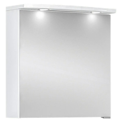 Zrcadlová skříňka Orion LED, 60 x 67,2 cm, s osvětlením, bílá - B