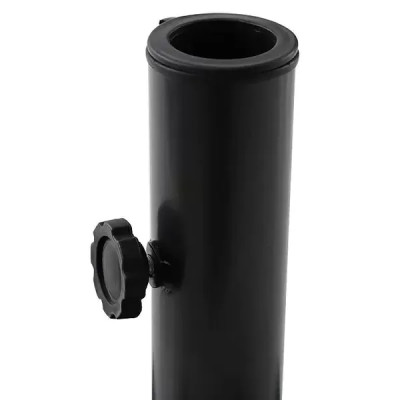 Stojan na slunečník, plný, pro tyče: ø 38–48 mm - B Stojan na slunečník, plný, pro tyče: ø 38–48 mm - B