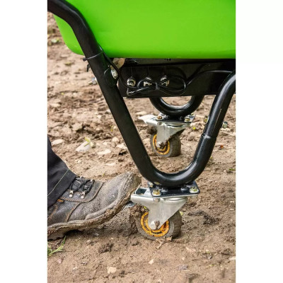 Bateriový trakař ZIPPER ZI-EWB500LI, 75 l, ocel, nosnost: 150 kg - A