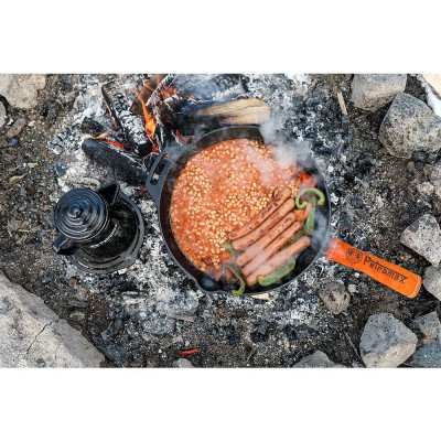 Grilovací pánev Petromax, 35 x 4,5 cm, litina - A