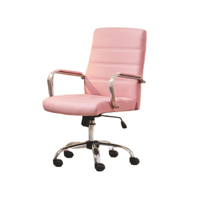 Ergonomická otočná manažerská židle 591884 pink, 130 kg, růžová - A