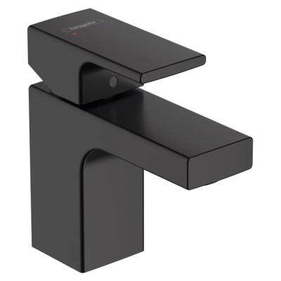 Umyvadlová baterie HANSGROHE Vernis Shape 70, páková, černá - A