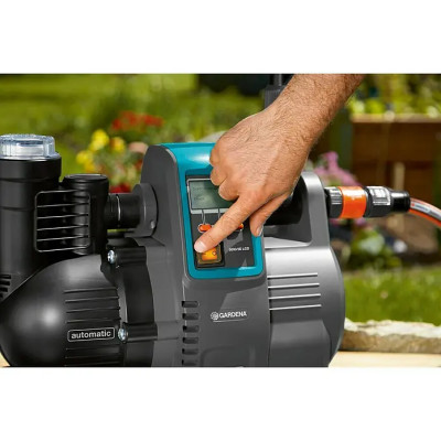 copy of Automatické vodní čerpadlo GARDENA 5000/5 LCD, 1 300 W, 5 000 l/h, 5 barů - A