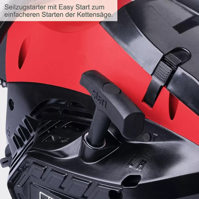 Benzínová řetězová pila SCHEPPACH PCS46, 1 800 W, 46 cm³ - B