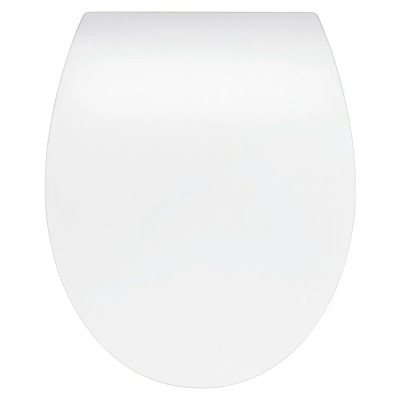 WC sedátko Bemis Slim, bílé, s tlumeným zavíráním - N