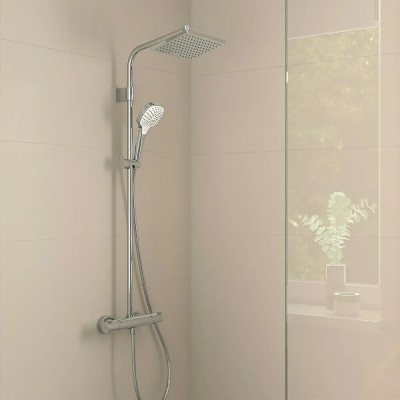 Sprchový systém HANSGROHE Moventa E 230, chrom - N