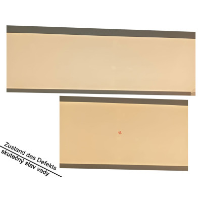 LED panel IP44, 120 x 30 x 6 cm, bílý - A