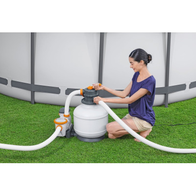 Písková filtrace BESTWAY Flowclear, s časovačem 5 678 l/h, 230 W - B