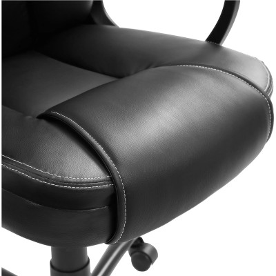 Kancelářská židle 613890 black, černá, houpací funkce, do 136 kg - N