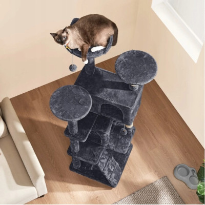 Škrabadlo pro kočky 593122 dark gray, 146 cm - A
