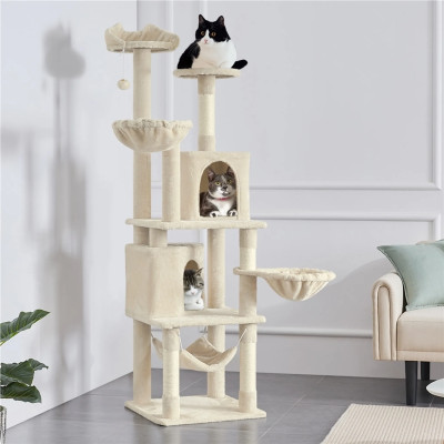 Škrabadlo pro kočky 613553 beige, XXL, 175 cm, béžové - B