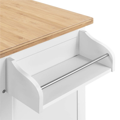 Kuchyňský vozík 611131 white, 81,5 x 40 x 88,5 cm - A Kuchyňský vozík 611131 white, 81,5 x 40 x 88,5 cm - A