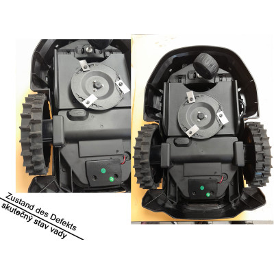 Robotická sekačka SCHEPPACH BRMR300, 300 m², šířka sečení: 16 cm, indukční navigace, ohraničující vodič - B