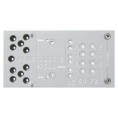 Přídavný zámek dveří ABUS 7010, bílá - B