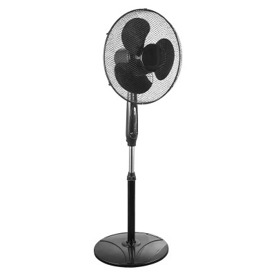 Stojanový ventilátor, černá, 40 cm, 127 cm - A
