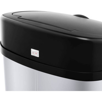 Bezdotykový odpadkový koš LAMART Sensor, 42 l (LT8022), nerez - A