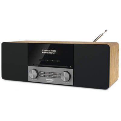 Radiopřijímač TECHNISAT DAB+/FM s CD DIGITRADIO 3, oak - N