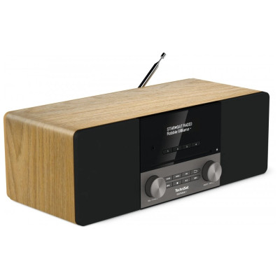 Radiopřijímač TECHNISAT DAB+/FM s CD DIGITRADIO 3, oak - N