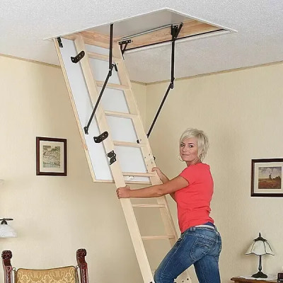 Půdní schody Star Comfort, 70 × 110 cm, výška místnosti: max. 2,8 m - A Půdní schody Star Comfort, 70 × 110 cm, výška místnosti: max. 2,8 m - A