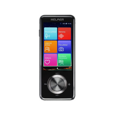 Diktafon HELMER OTR 211, inteligentní hlasový překladač - A Diktafon HELMER OTR 211, inteligentní hlasový překladač - A