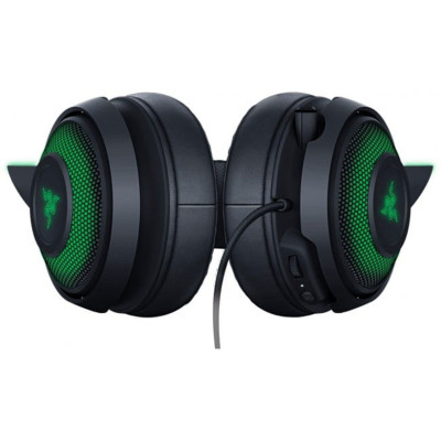 Herní sluchátka RAZER Kraken Kitty Edition s USB, černá - A Herní sluchátka RAZER Kraken Kitty Edition s USB, černá - A