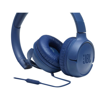 Drátová sluchátka JBL Tune 500, modrá - A Drátová sluchátka JBL Tune 500, modrá - A