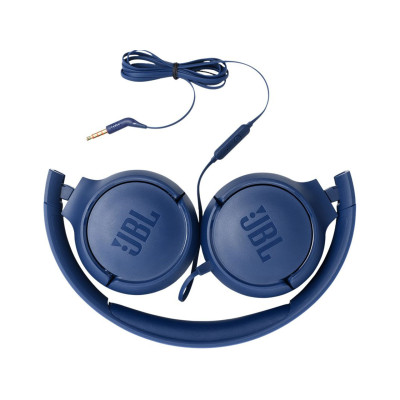 Drátová sluchátka JBL Tune 500, modrá - A Drátová sluchátka JBL Tune 500, modrá - A